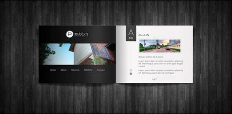 One Page WordPress Template