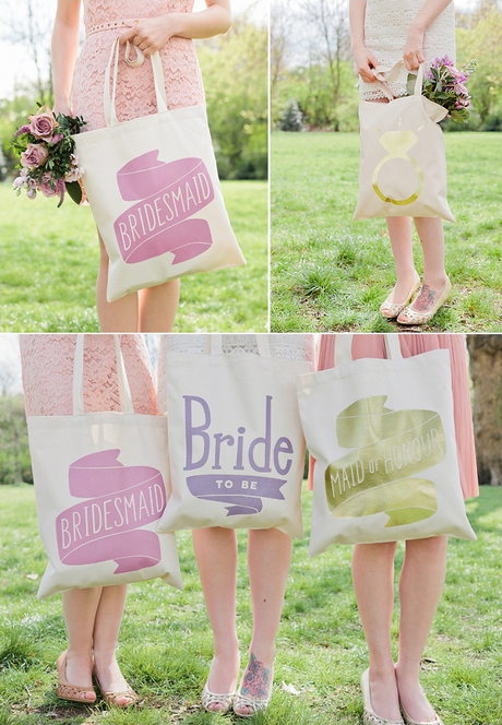 Alphabet Bags ~ Wedding Style