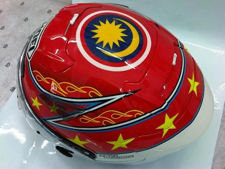 Shoei X-Spirit II Z.Khairuddin 2012 by Zaki Designs Shoei X-Spirit II Z.Khairuddin 2012 by Zaki Designs