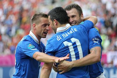 Spagna-Italia 1-1, Di Natale illude, Fabregas risponde: ottimo pareggio per gli azzurri