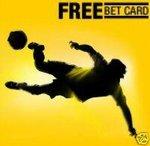 Free bet card in omaggio