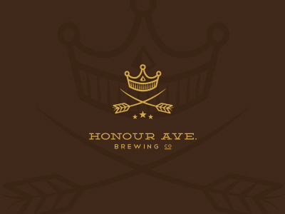 honour minimal logo
