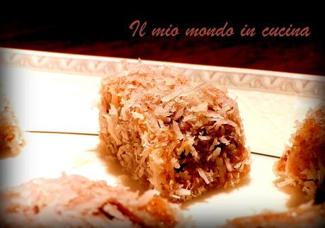 GELATINE DI BANANA, COCCO E CIOCCOLATO GELATINE DI BANANA, COCCO E CIOCCOLATO