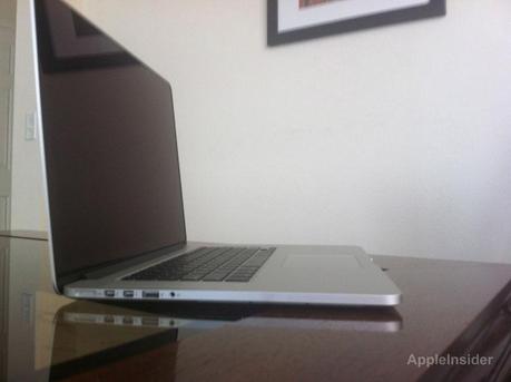 Unboxing MacBook Pro Retina