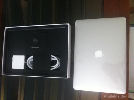 Unboxing MacBook Pro Retina