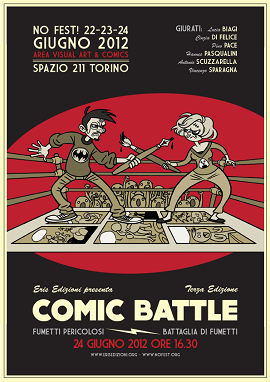Eris Edizioni e Nofest! annunciano la terza edizione della Comic Battle