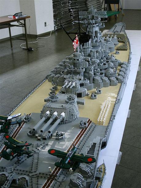 348 Lego battleship Yamato