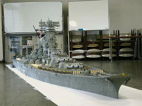 1105 Lego battleship Yamato