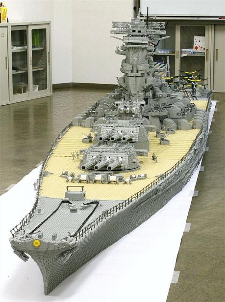 266 Lego battleship Yamato