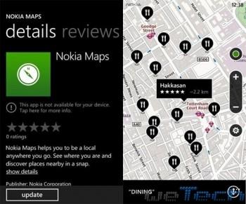 Mappe di Nokia per il nuovo Windows Phone 8