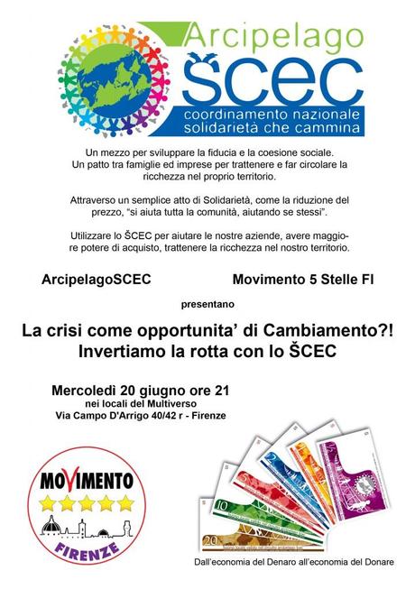 SCEC pagina 1 20 Giugno. SCEC: La crisi come opportunita’ di cambiamento !