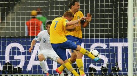 Europei 2012 Gruppo D: Inghilterra elimina Ucraina e trova l’Italia, la Francia passa ma va sotto con la Svezia