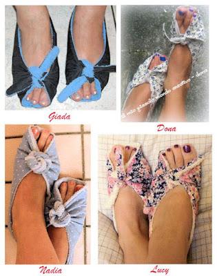 Tutorial FREE: ciabattine da viaggio Tutorial FREE: ciabattine da viaggio