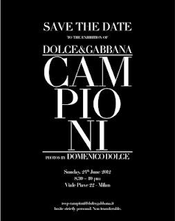 Dolce & Gabbana presenta: Events Campioni 24 June 2012