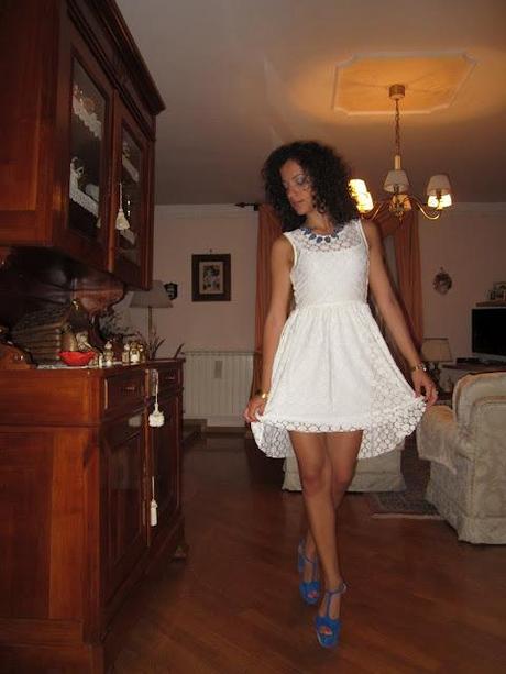 A white dress
