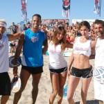 Sky Celebrity Riccione 10 150x150 Sara Tommasi, Fabrizio Corona, Elisa Soardi e Justine Mattera in gara sulla spiaggia di Riccione