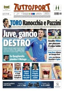 Ecco le prime pagine della Gazzetta – Corriere dello Sport – Tuttosport