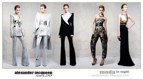 ALEXANDER MCQUEEN RESORT 2012