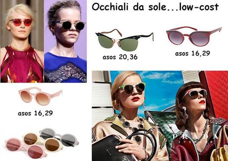 OCCHIALI DA SOLE LOW-COST!