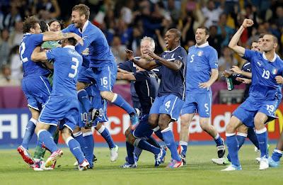 Inghilterra-Italia 2-4, gli azzurri vincono ai calci di rigore e volano in semifinale