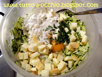 Lavori e sudori - Tortini di zucchine e provola con Pap Lavori e sudori - Tortini di zucchine e provola con Pap