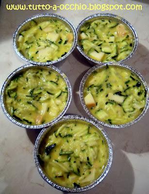 Lavori e sudori - Tortini di zucchine e provola con Pap Lavori e sudori - Tortini di zucchine e provola con Pap