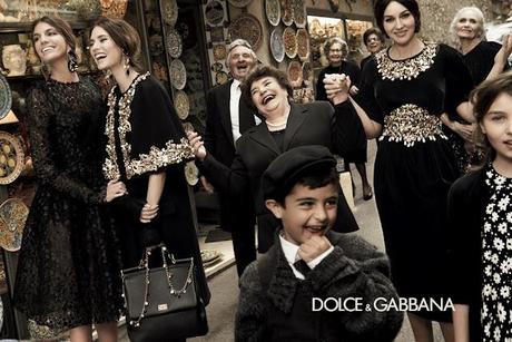 Dolce & Gabbana FW 2012.13 AD Campaign