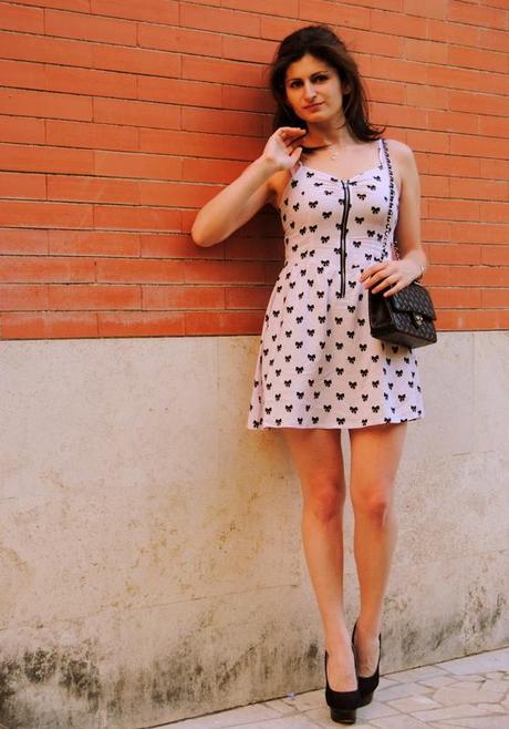 Outfit: The pink ribbon dress