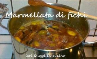 Marmellata di fichi marmellata,confettura,fichi,zucchero,bollire,sterilizzare,vasi