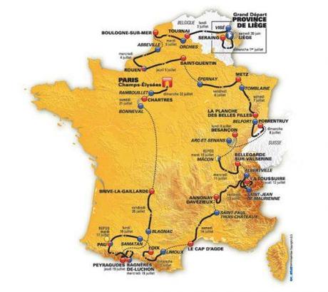Tour de France 2012: tappe, percorso e favoriti