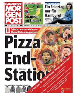 Germania - Italia la sfida sui giornali