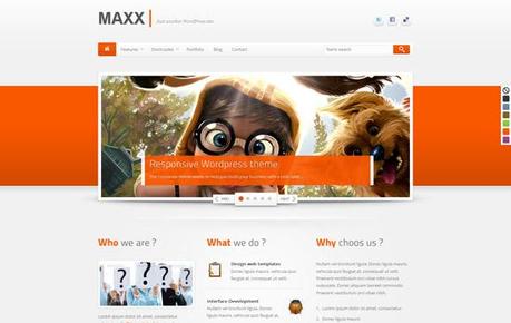 New WordPress Template Design