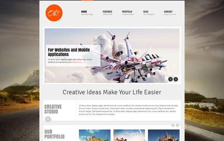 New WordPress Template Design