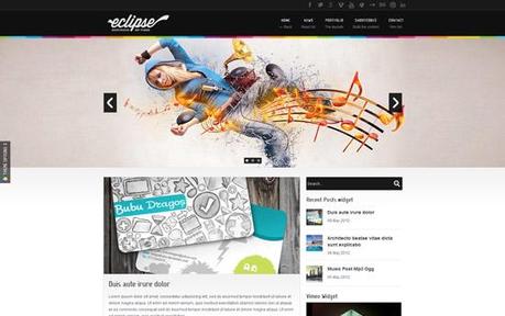 New WordPress Template Design