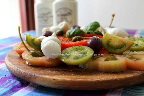 CARPACCIO DI POMODORI PER COMBATTERE IL CALDO!