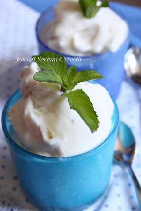 GELATO ALLA PESCA CON CIOCCOLATO BIANCO di Dolcipensieri