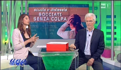 Dislessia e DSA: il Prof. Giacomo Stella ne parla a Uno Mattina su Rai Uno