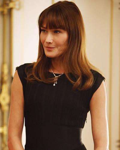 CARLA BRUNI INCINTA DEL TERZO FIGLIO