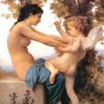 William-Adolphe Bouguereau - La ragazza contro Eros, 1880