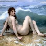 William-Adolphe Bouguereau - L'onda, 1896