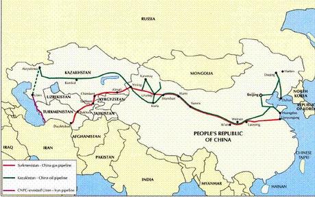 Il Central Asia – China gas pipeline