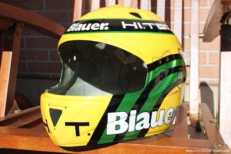 Blauer Helmets Force One M.Pirro Misano 2011 by AG Design Blauer Helmets Force One M.Pirro Misano 2011 by AG Design
