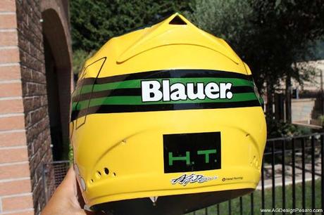 Blauer Helmets Force One M.Pirro Misano 2011 by AG Design Blauer Helmets Force One M.Pirro Misano 2011 by AG Design