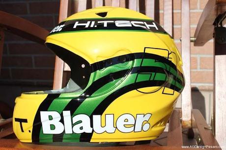 Blauer Helmets Force One M.Pirro Misano 2011 by AG Design Blauer Helmets Force One M.Pirro Misano 2011 by AG Design