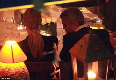 4 Luglio: Stacy Keibler e George Clooney cenano e si avvelenano???