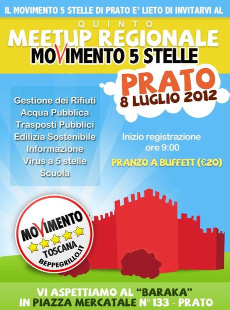 incontro regionale 8 Luglio: LIVE STREAMING incontro regionale dei Meetup Toscani
