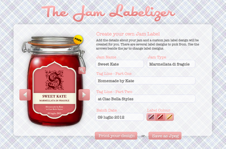 The Jam Labelizer