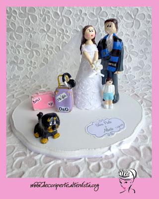 TOP CAKE Tifoso Inter - Viaggi - Cagnolino & Bambino TOP CAKE Tifoso Inter - Viaggi - Cagnolino & Bambino