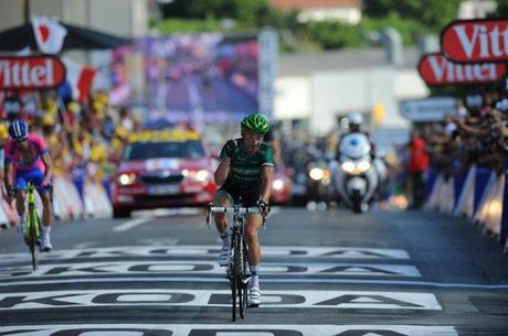 Tour De France 2012, 10^ Tappa: Voeckler anticipa Scarponi a Bellegarde sur Valserine, Wiggins sempre primo