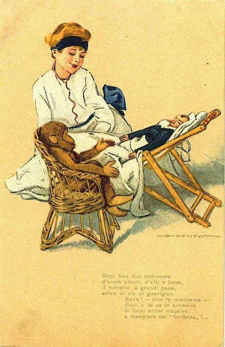 Pinocchio: cartoline ill. M. Dudovich (1918) Pinocchio: cartoline ill. M. Dudovich (1918)